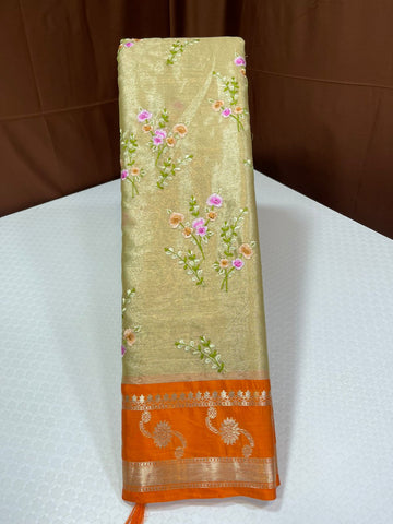 Premium Tissue Banarasi Saree