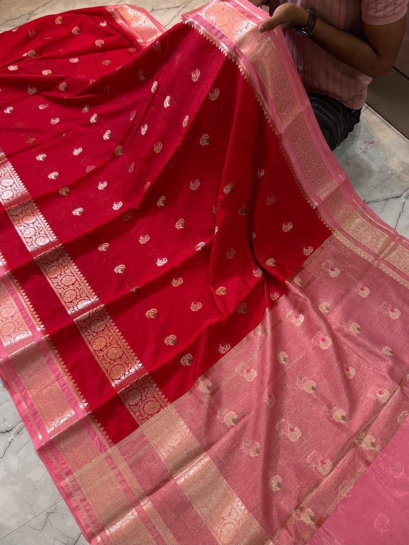 Premium Soft Banarasi Sarees with unique border