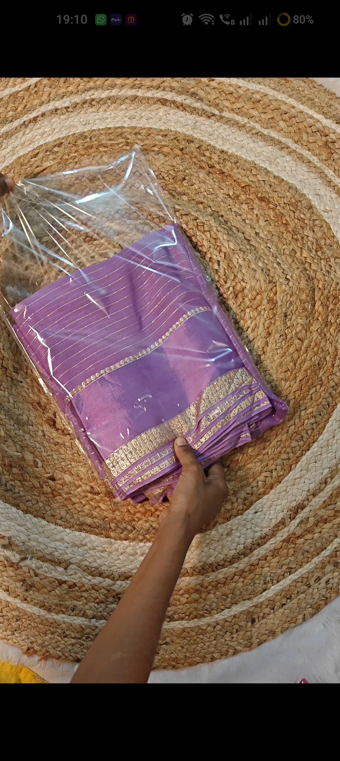 Viscose Georgette Sarees With Running Blouse