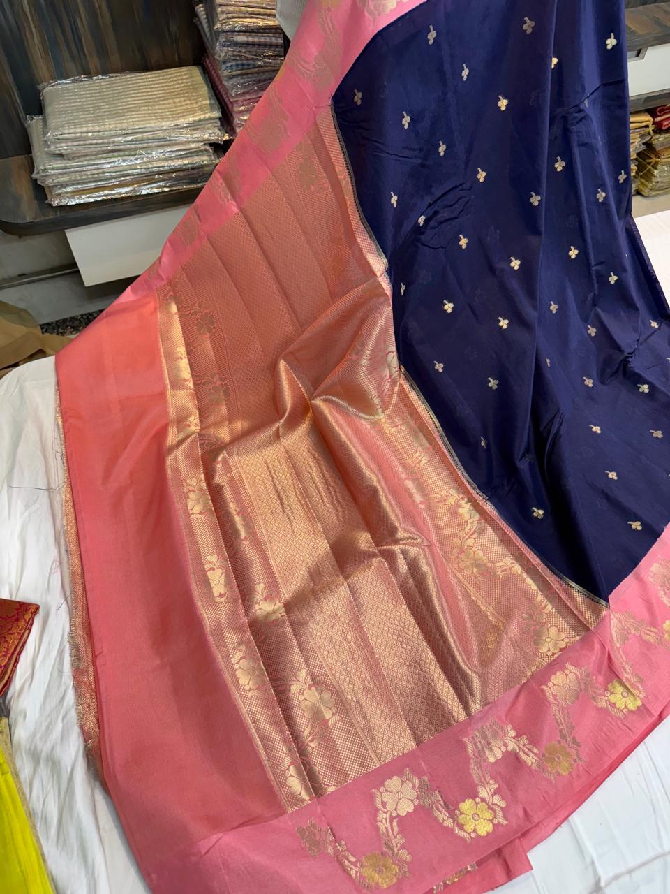 Premium Banarasi Raw Mango Sarees