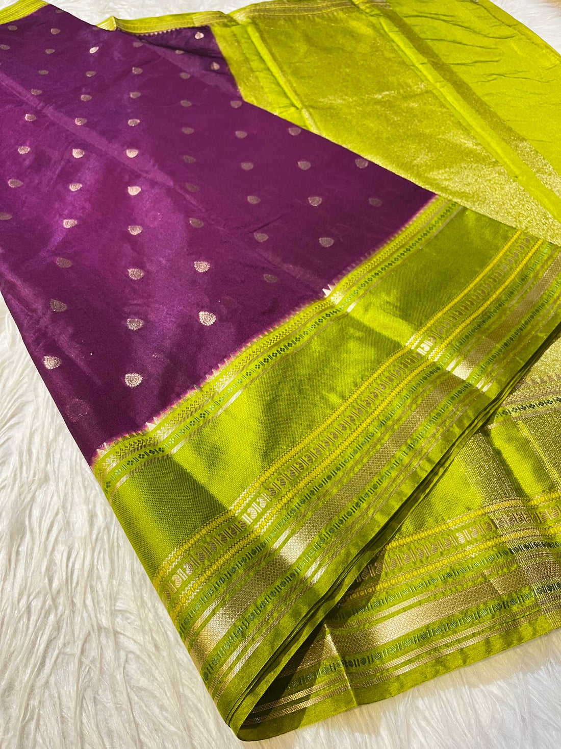 Banarasi Dyble Warm Soft Silk Sarees