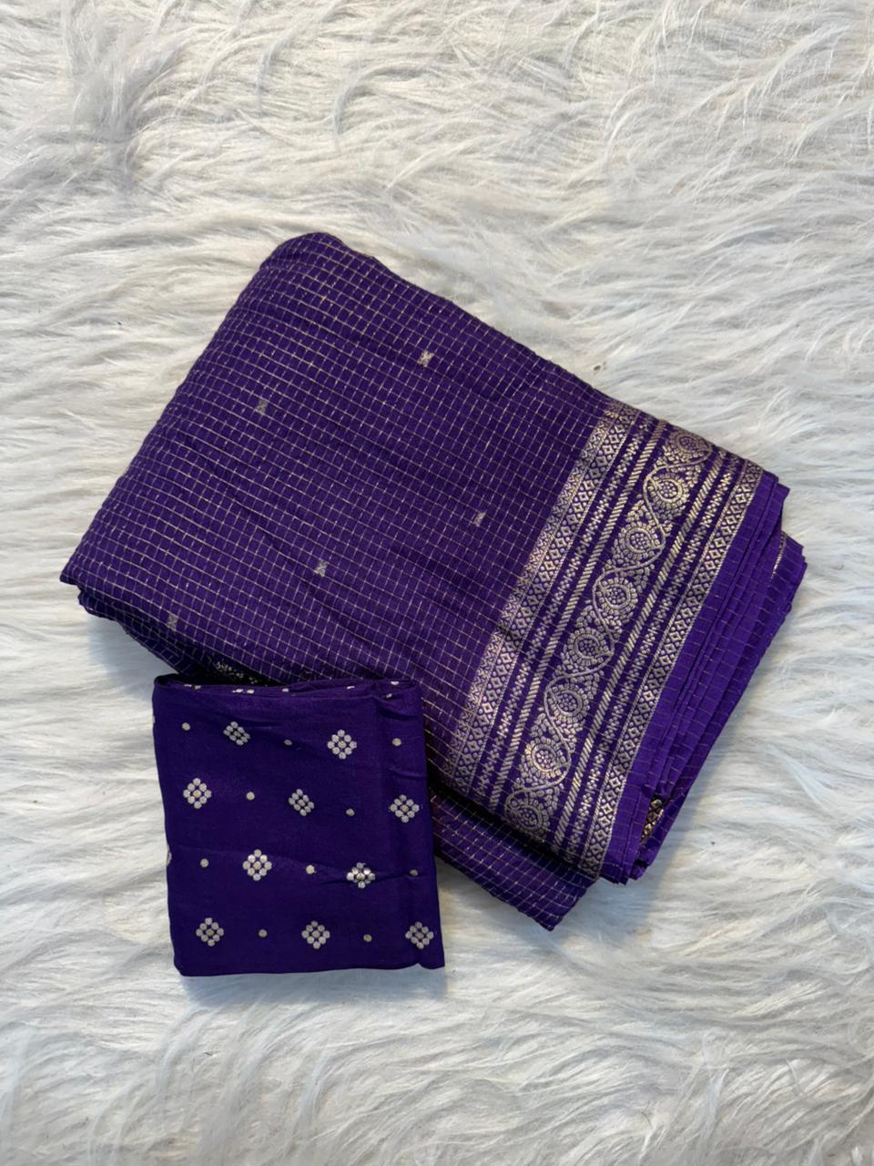 Pure Viscose Chinnon Sarees