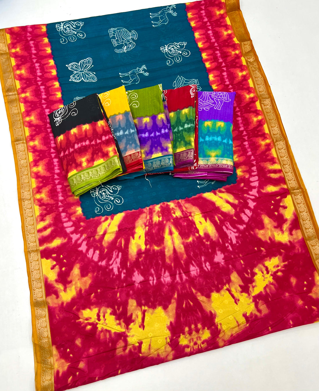 Viscose soft silk sarees