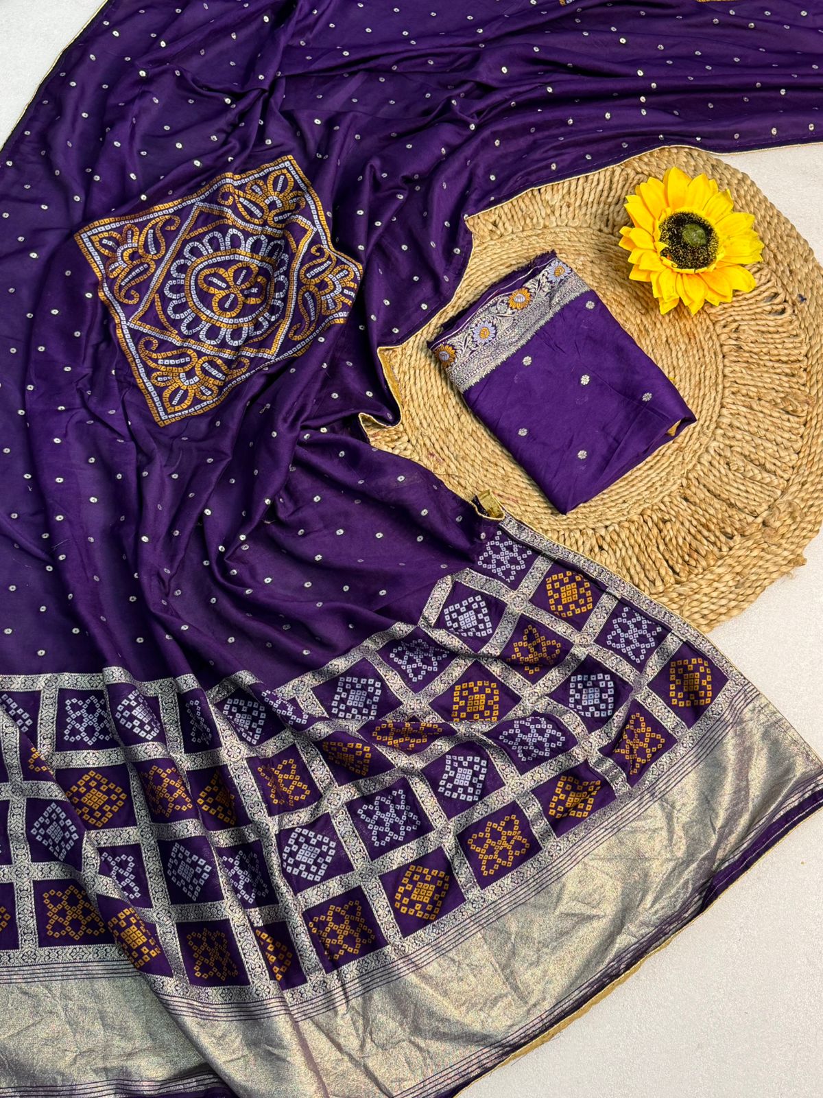 Premium Quality Dola Jaipur Silk Sarees