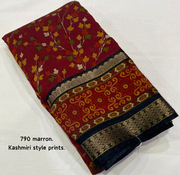 Mangalagiri Style Cotton Sarees