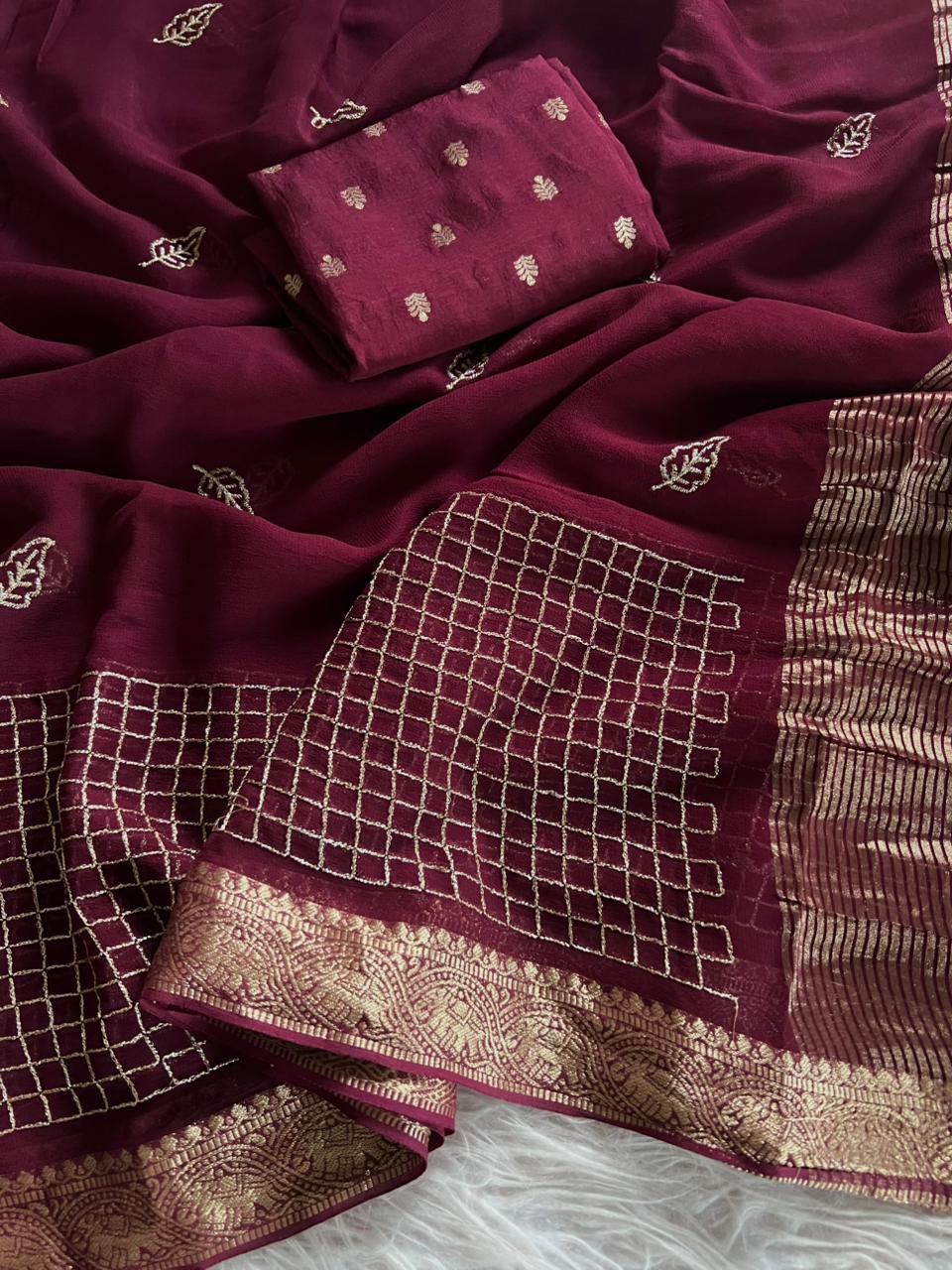 Premium Georgette Sarees