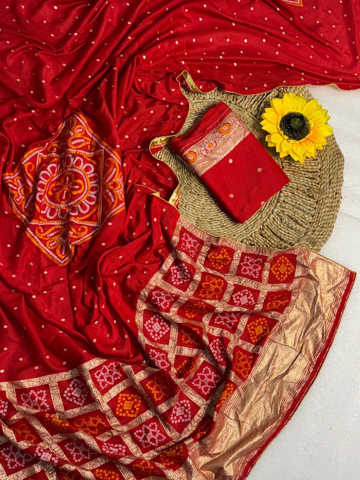 Premium Quality Dola Jaipur Silk Sarees