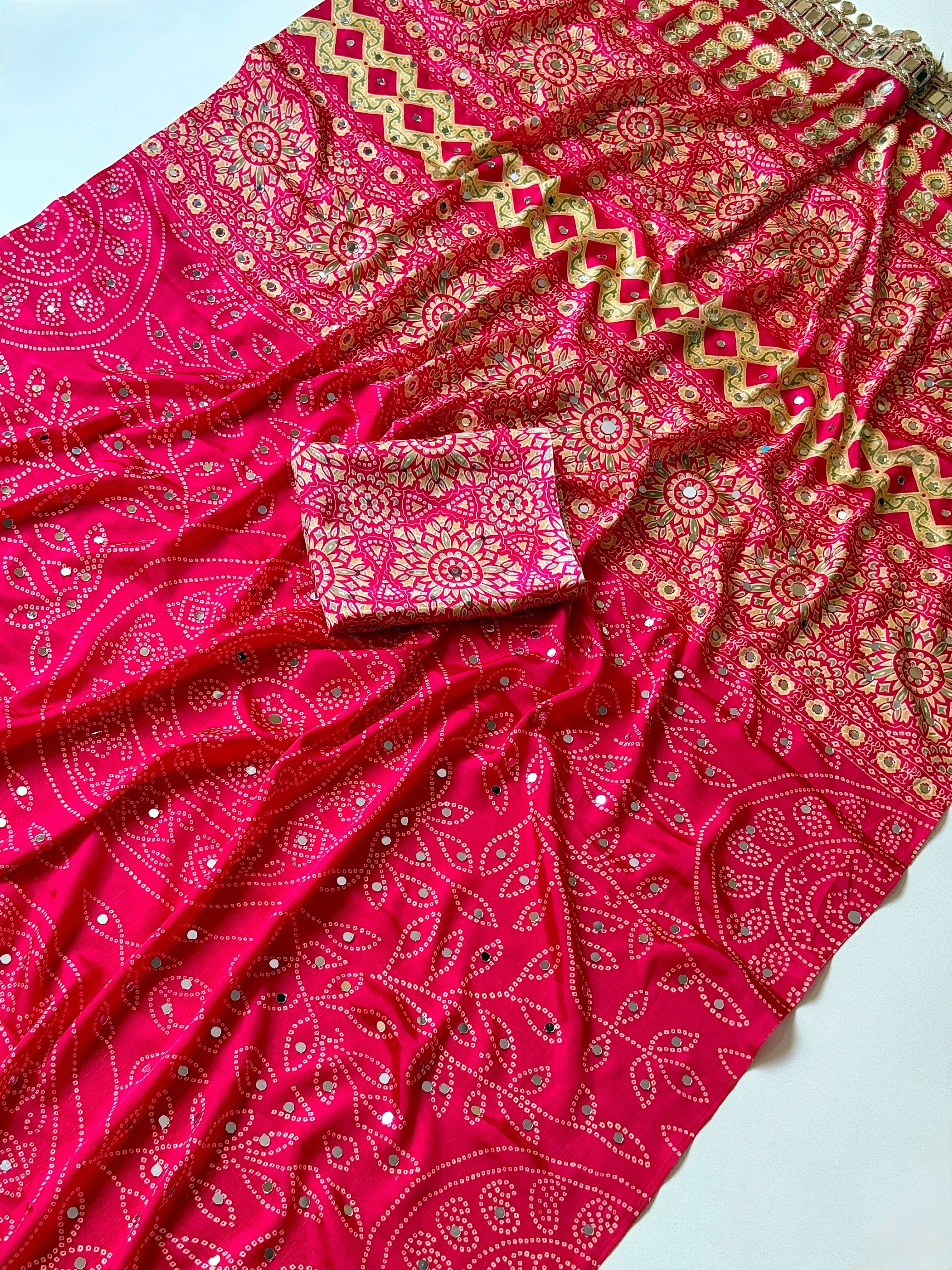 Pure Arjakh Sartin Viscouse Silk Sarees