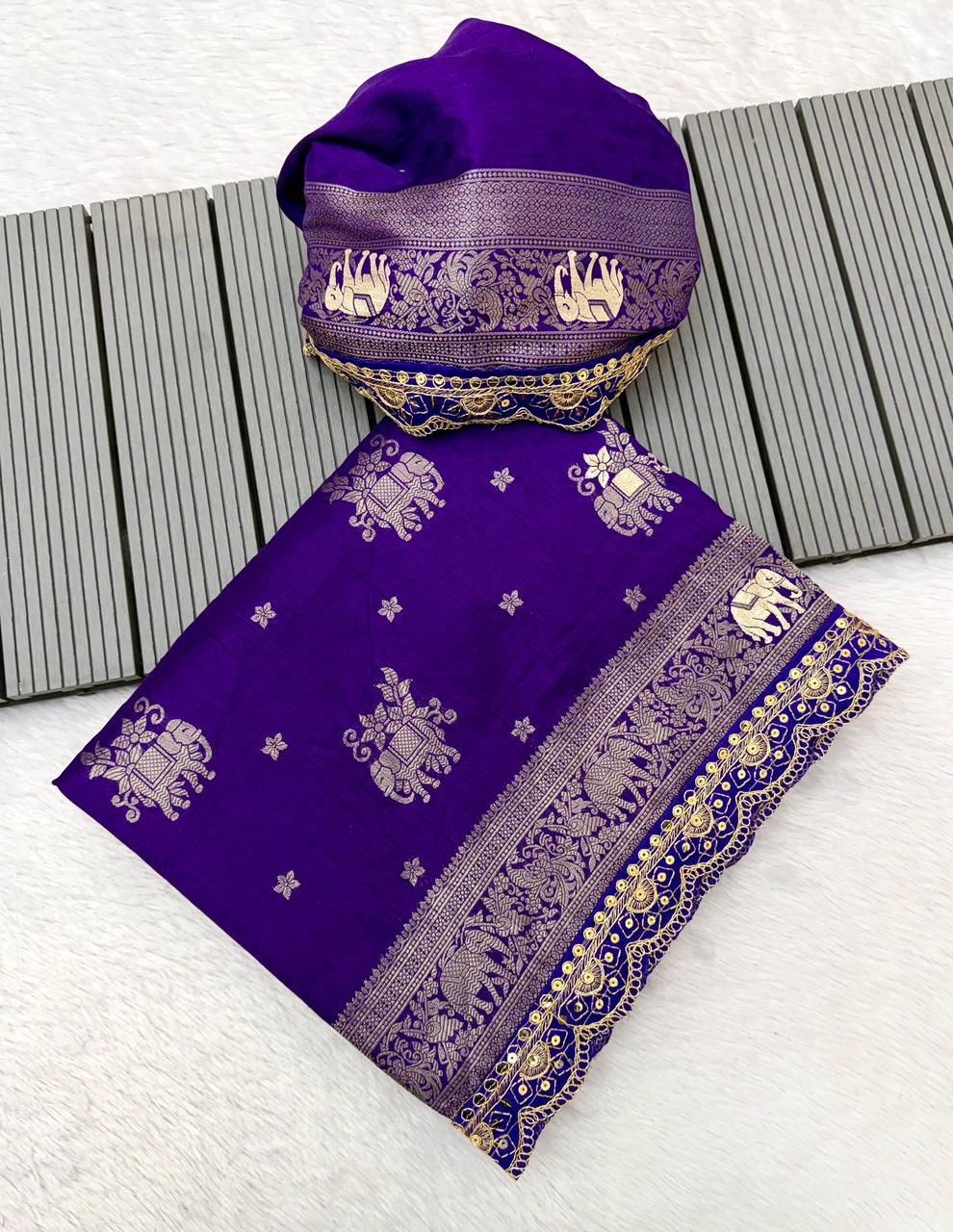 Soft Khadi Dola Sarees