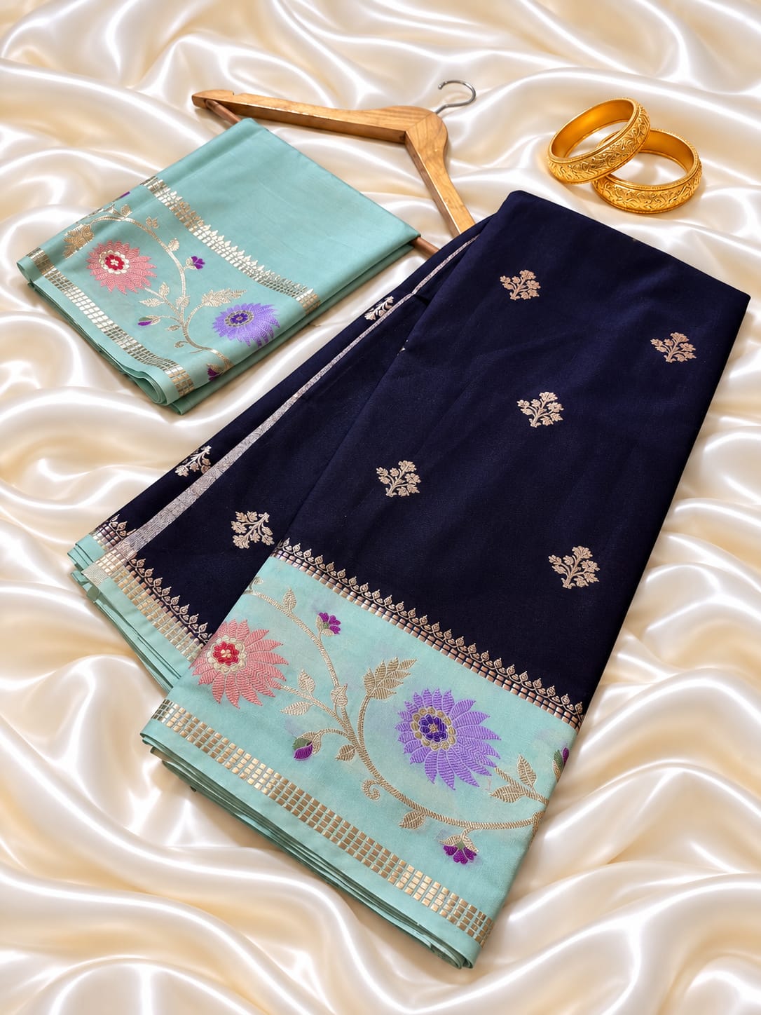 Premium Banarasi Katan Silk Soft Fab Sarees 