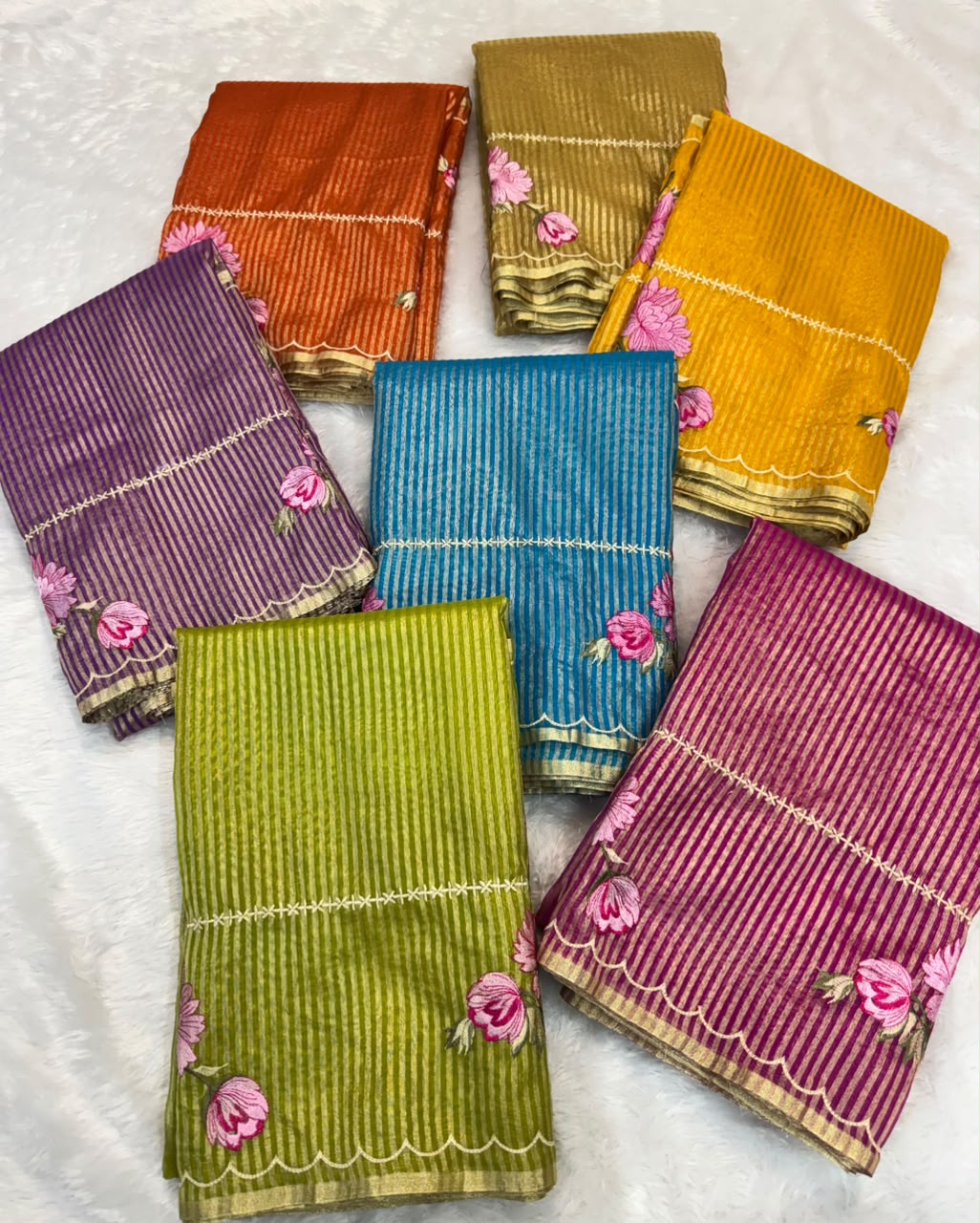 Organza Tissue Saree
