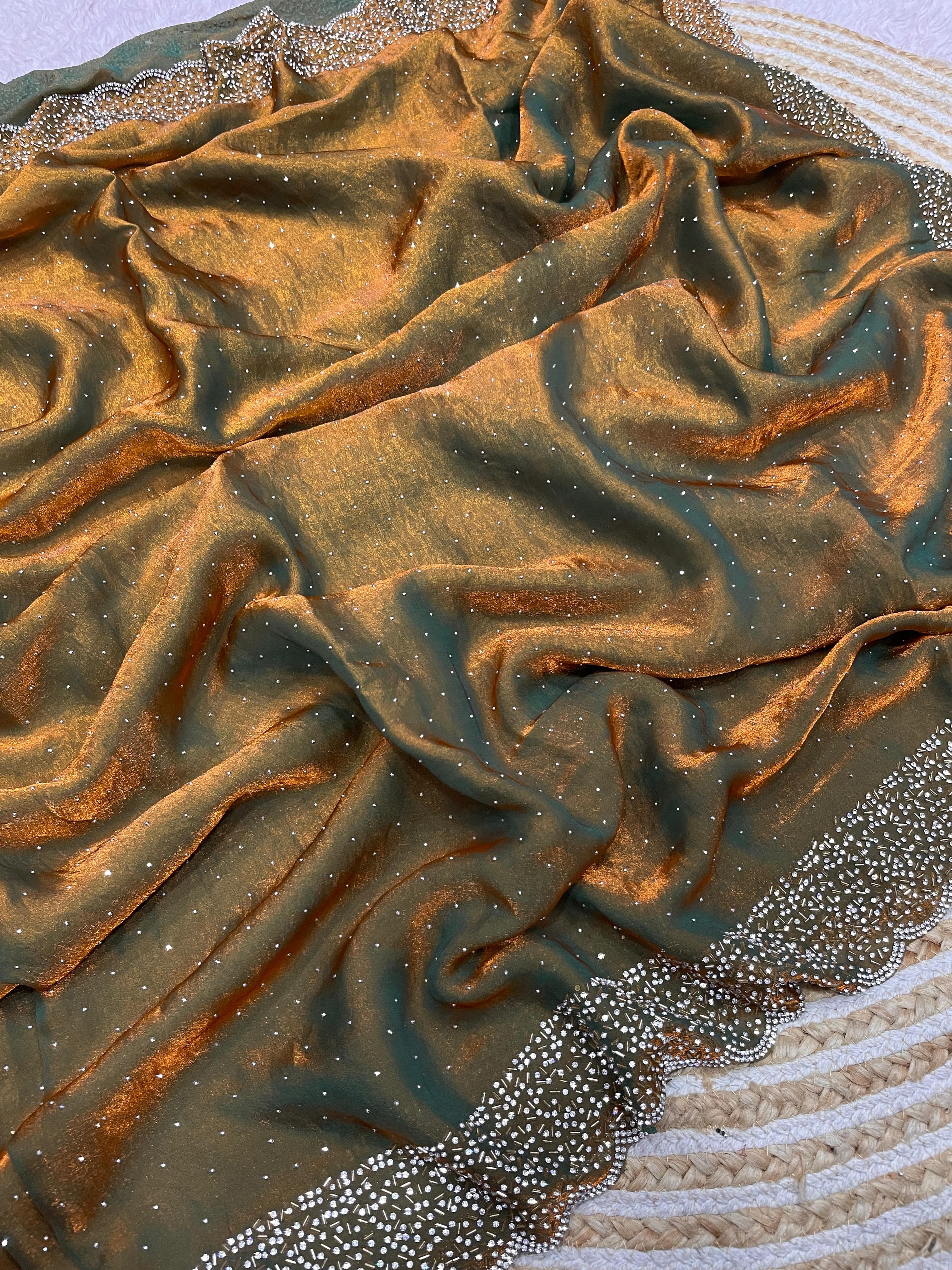 Pure Soft Space Silk Sarees in 20+ Colors