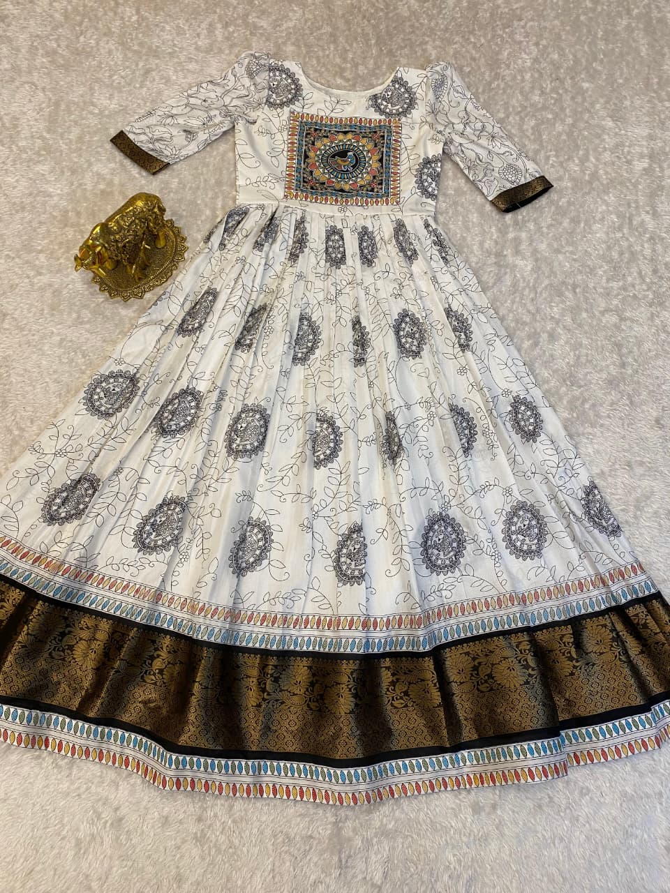Designer Kalamkari Gown