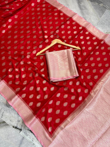 Soft Banarasi Warm Silk Sarees