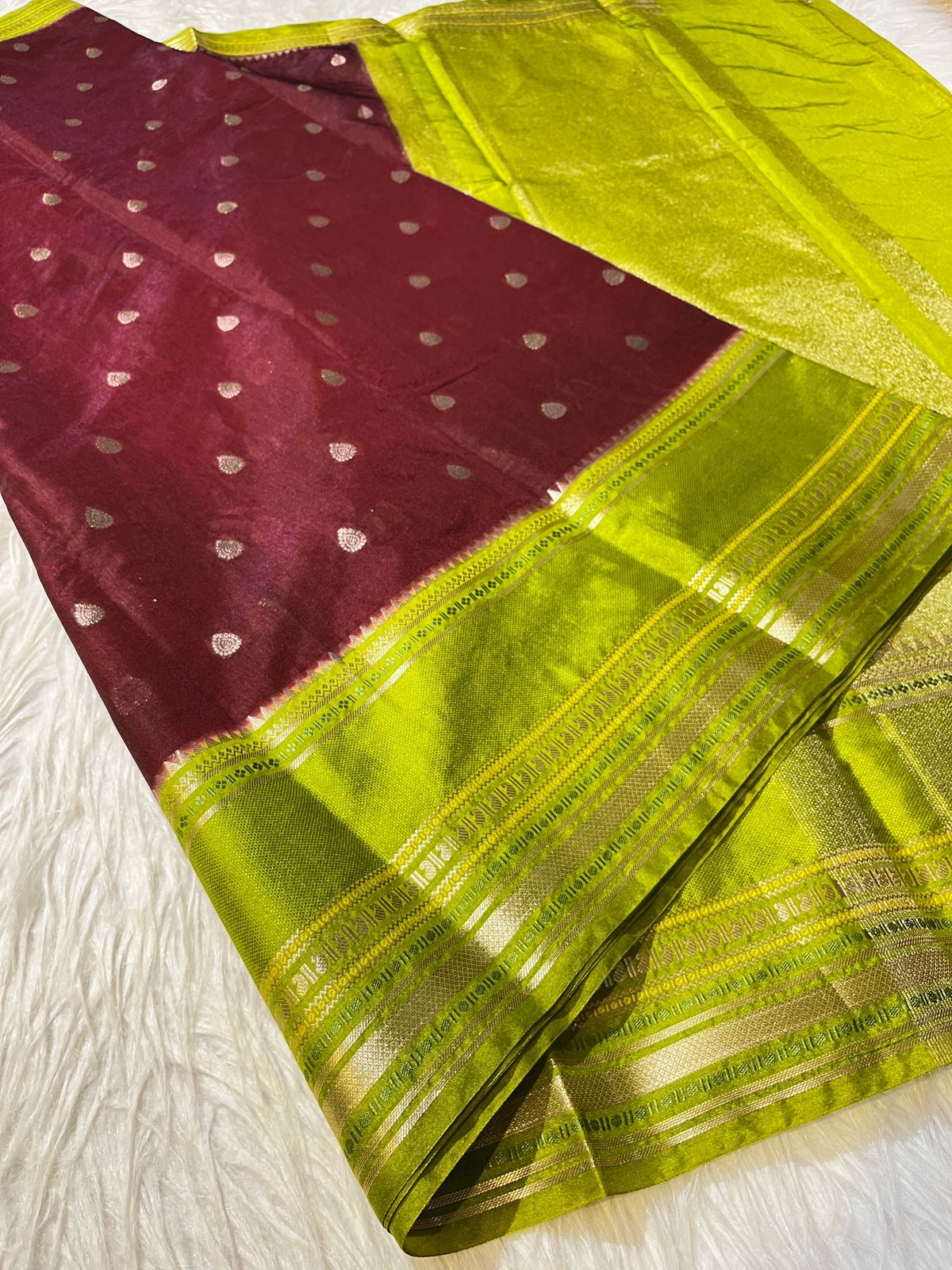 Banarasi Dyble Warm Soft Silk Sarees