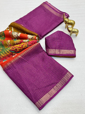 Soft Benny chex saree