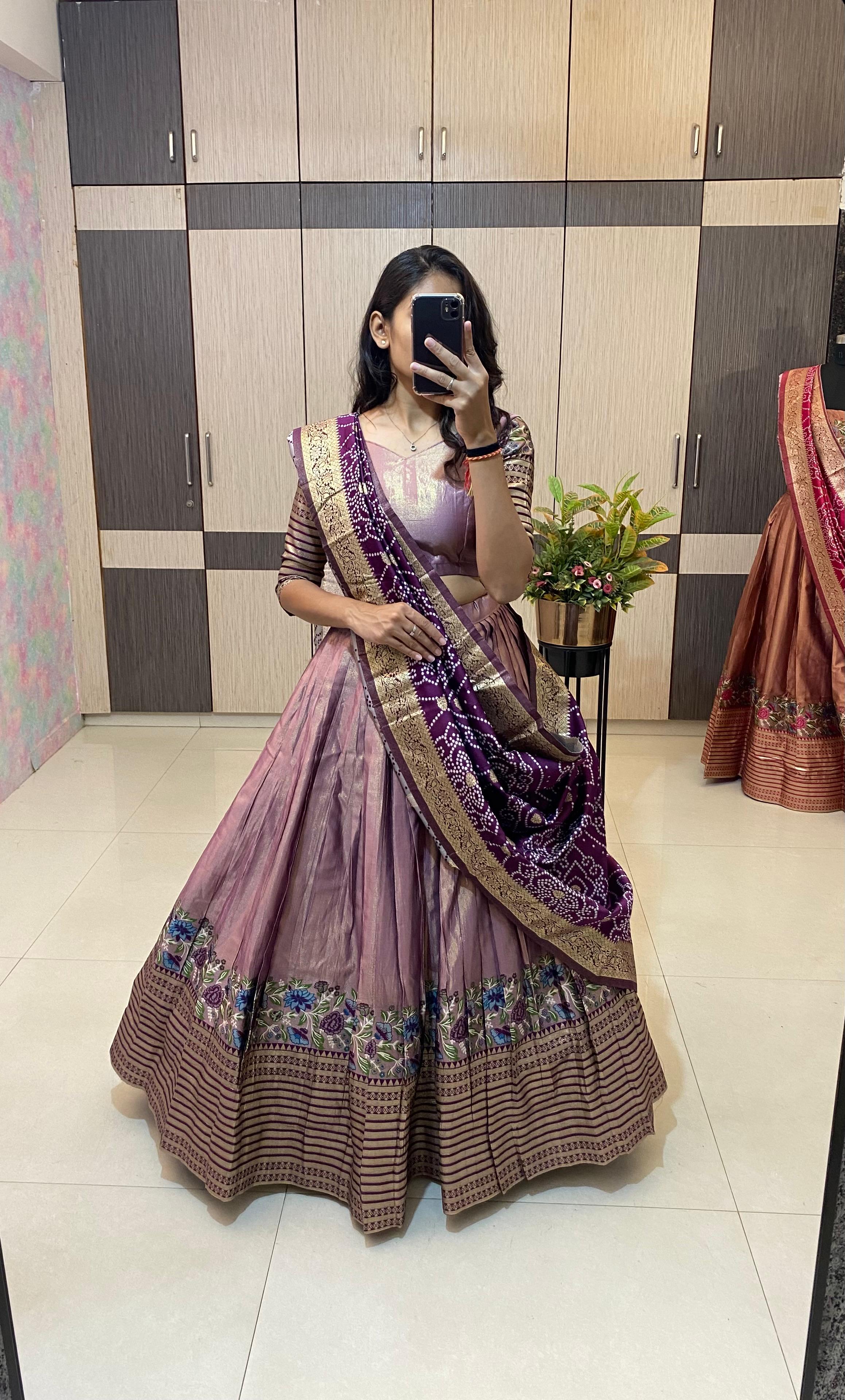 Soft Tissue Pythani Lehenga
