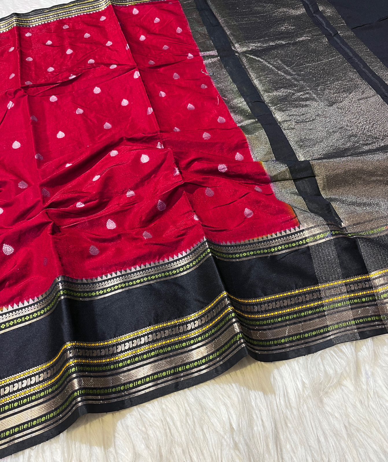 Banarasi Dyble Warm Soft Silk Sarees