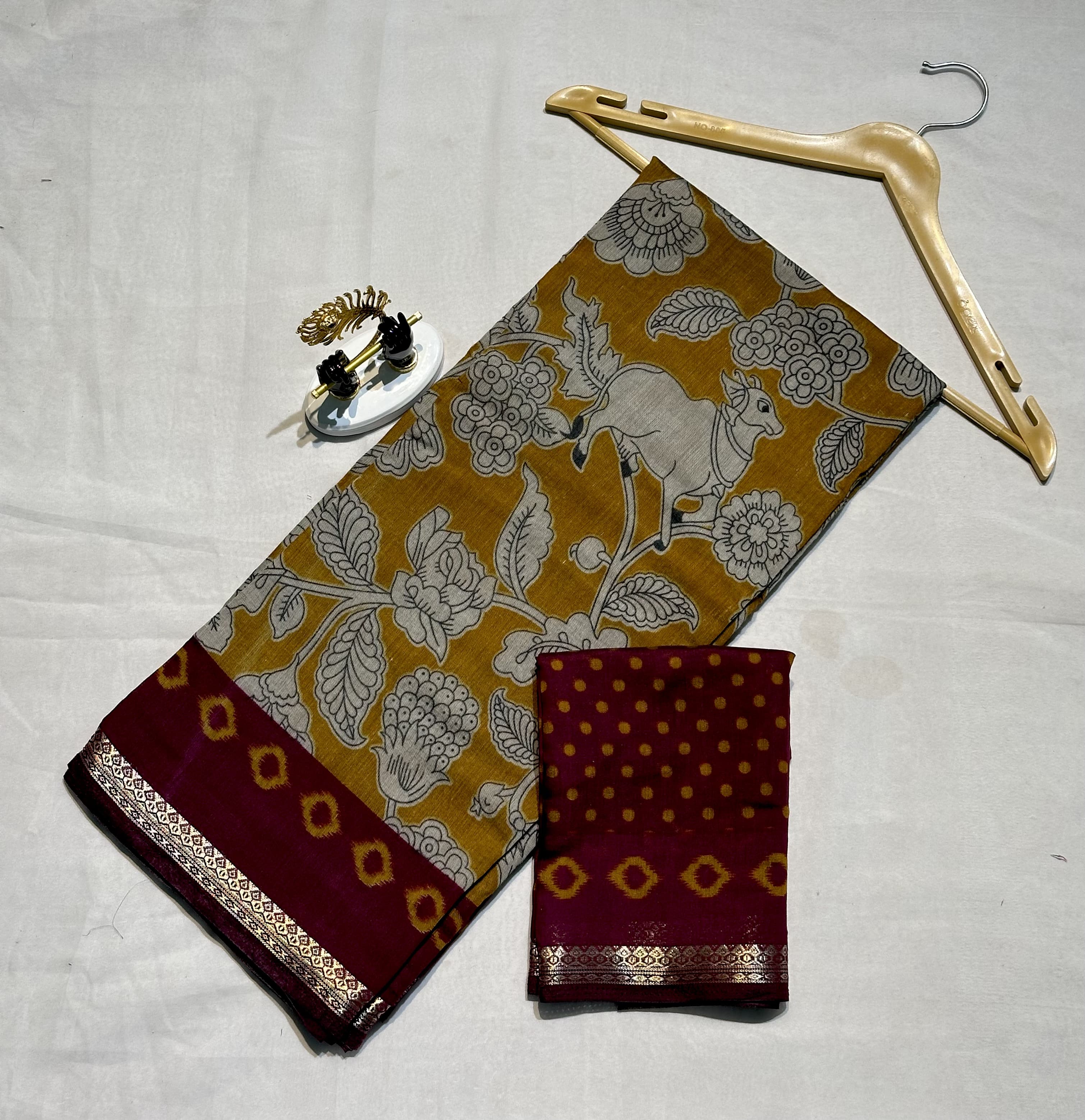 Pure Mangalagiri Mul Cotton Sarees