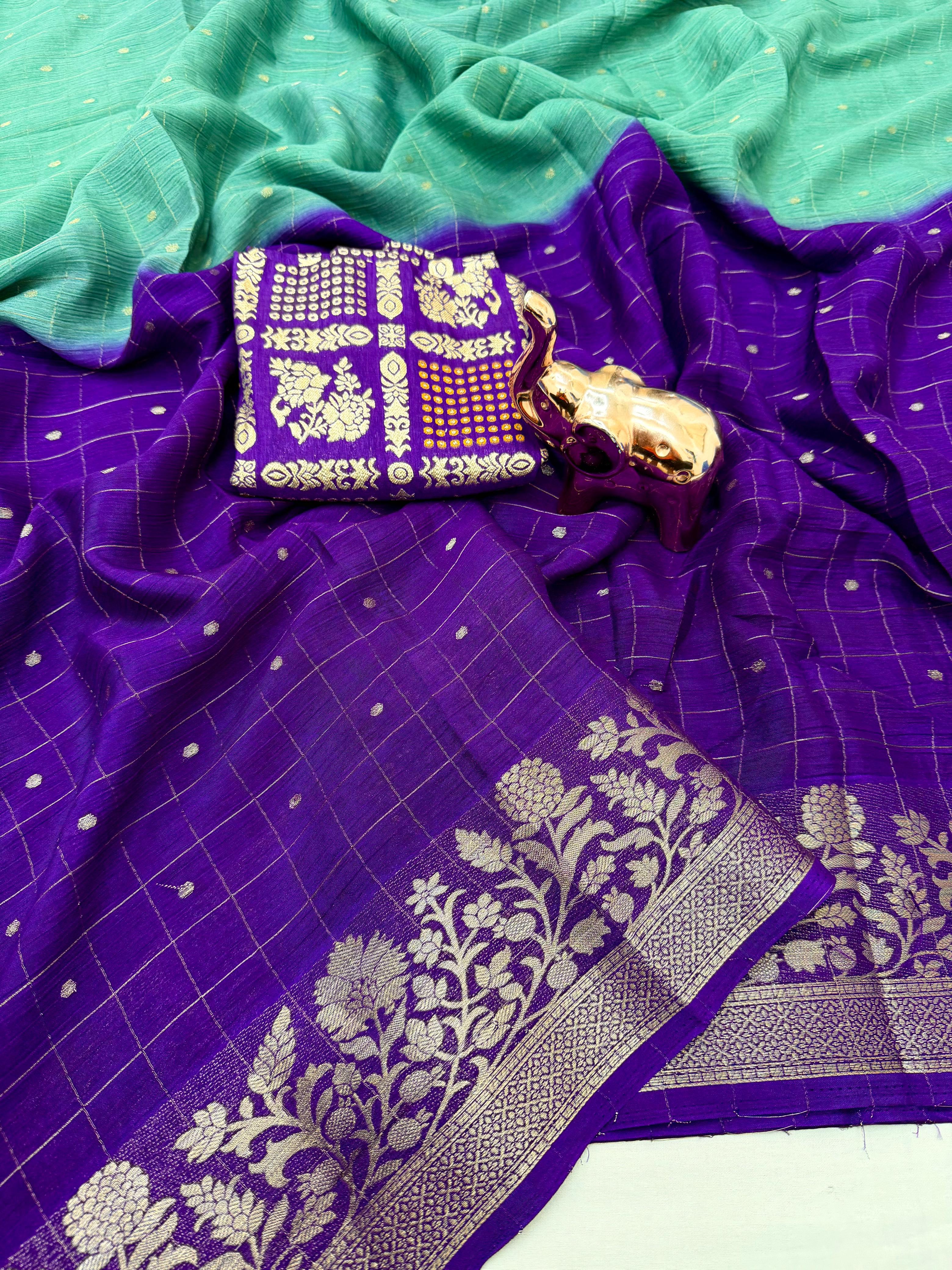 Viscose vintage sarees