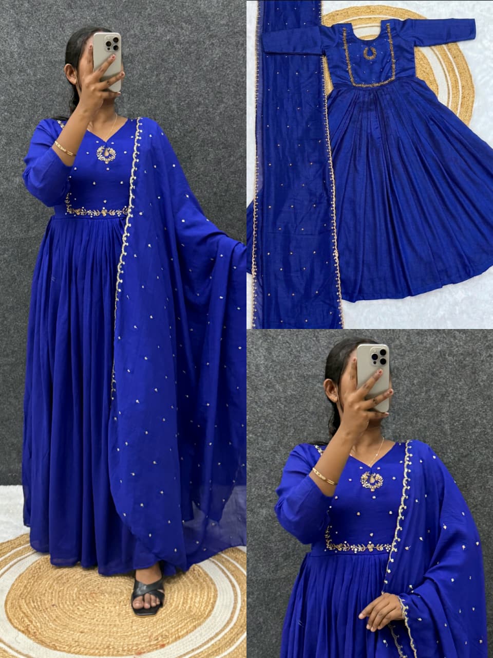 Designer Anarkali with Dupatta