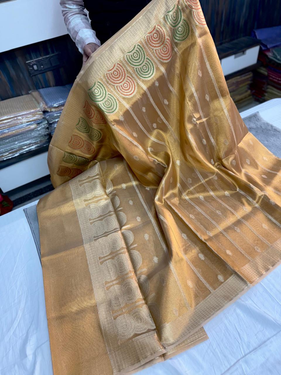 Banarasi Soft Tissue Silk Saree