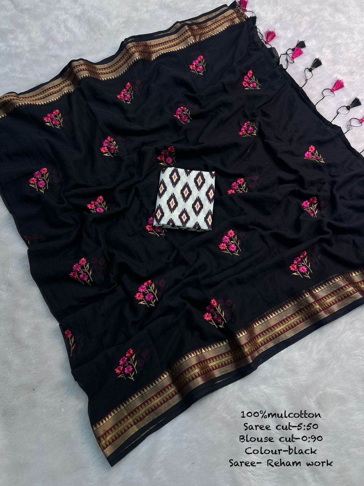 Premium Mul cotton Sarees