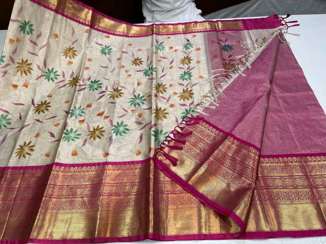 Trending Banarasi Tissue Silk Saree