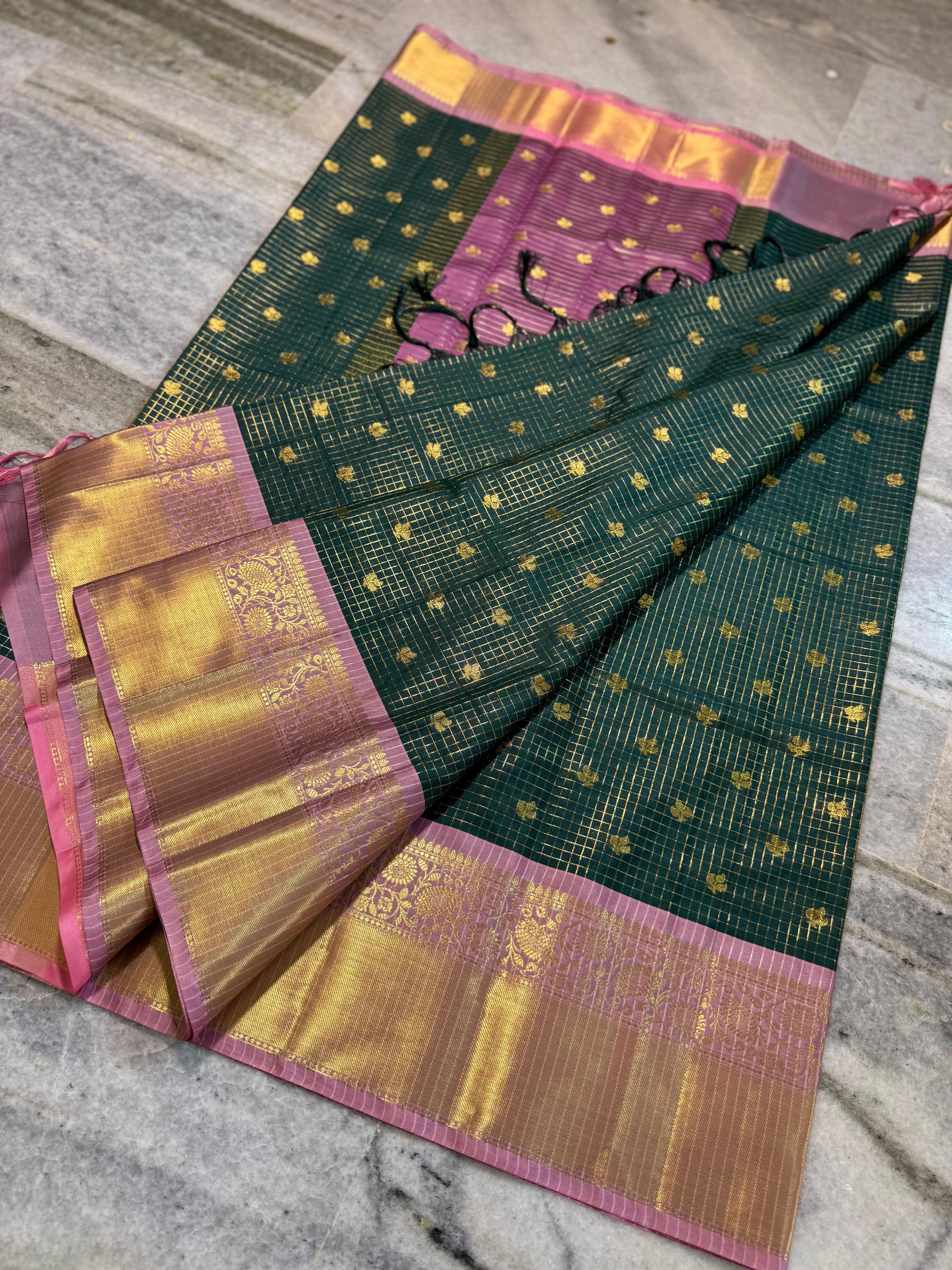 Banarasi Semi Katan Soft Silk Saree