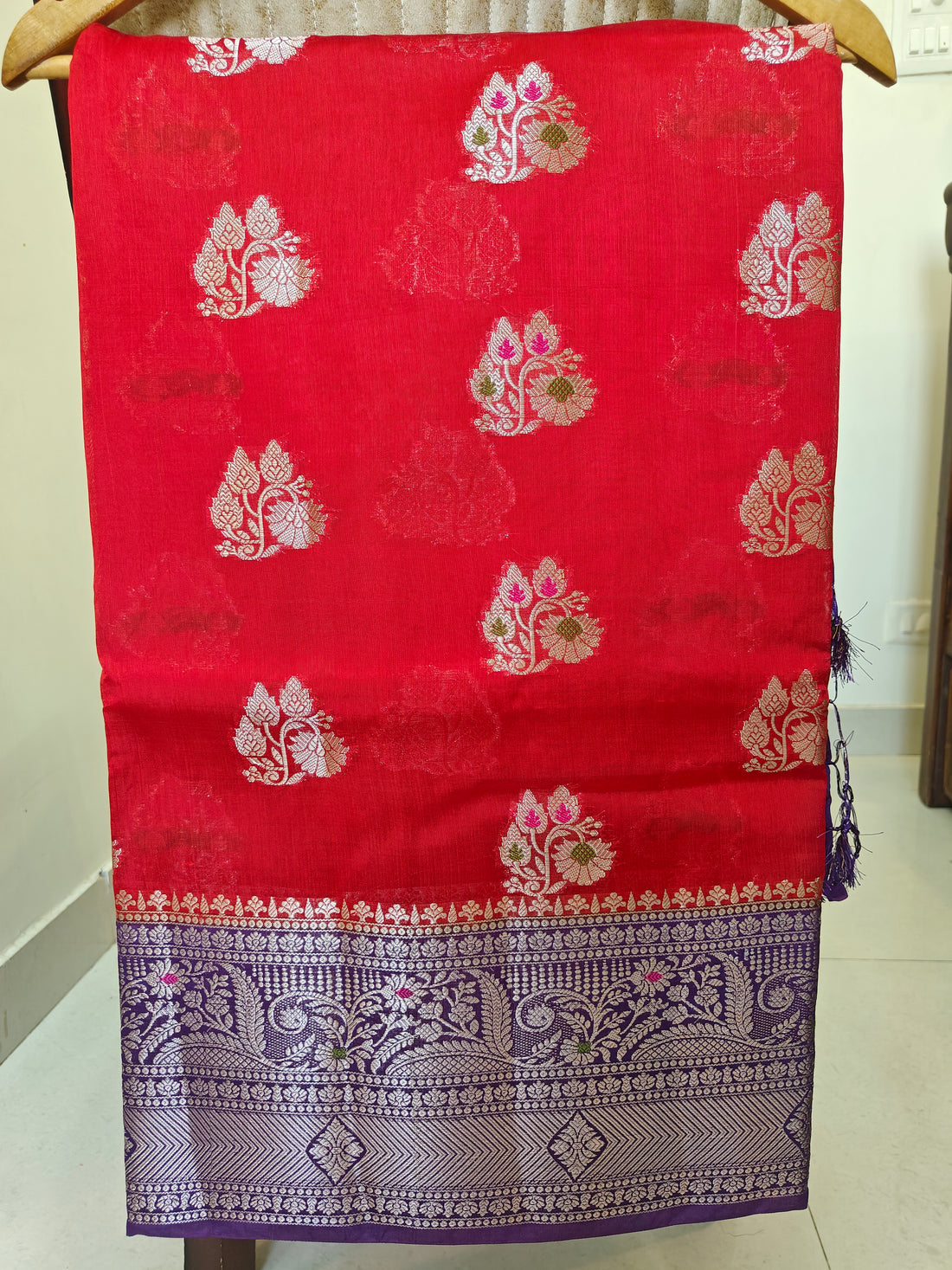 Premium Banarasi Green Mango Sarees