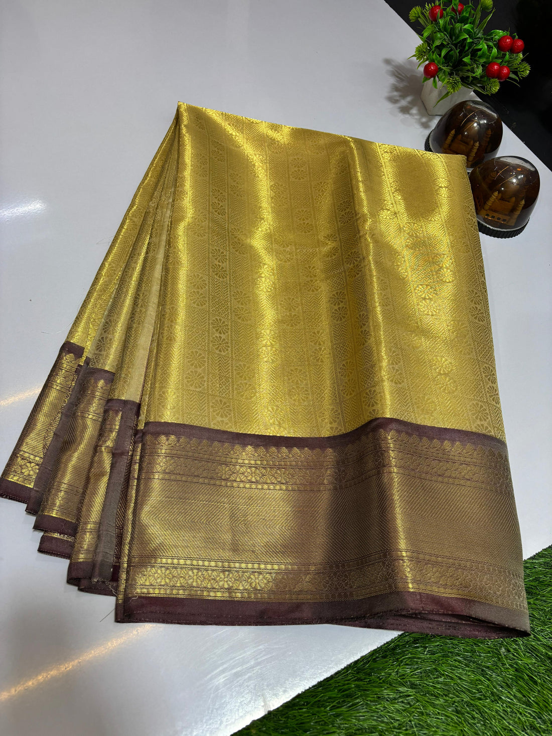 Premium Banarasi Soft Tissue Silk Sarees