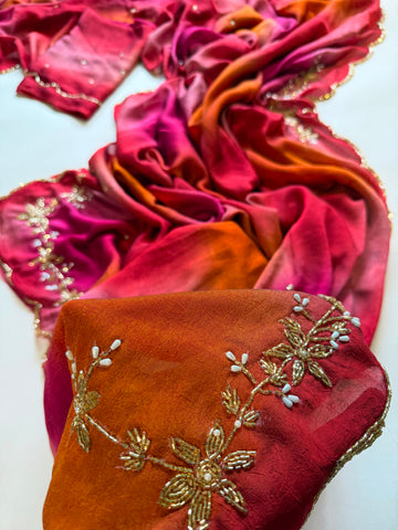 Soft Rangoli Crush Silk Sarees