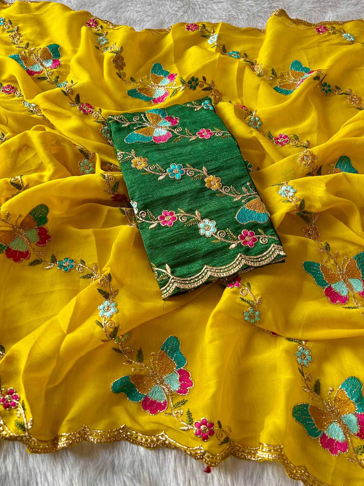 Designer Star Georgette Saree