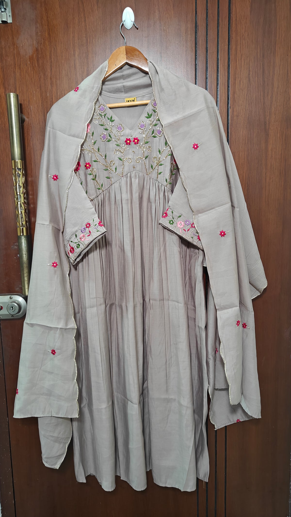 Mul Chanderi Designer Set