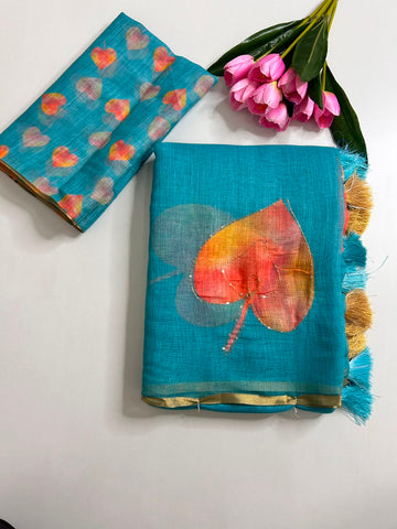 Lenin designer sarees