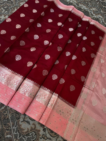 Banarasi Semi Katan Silk Saree
