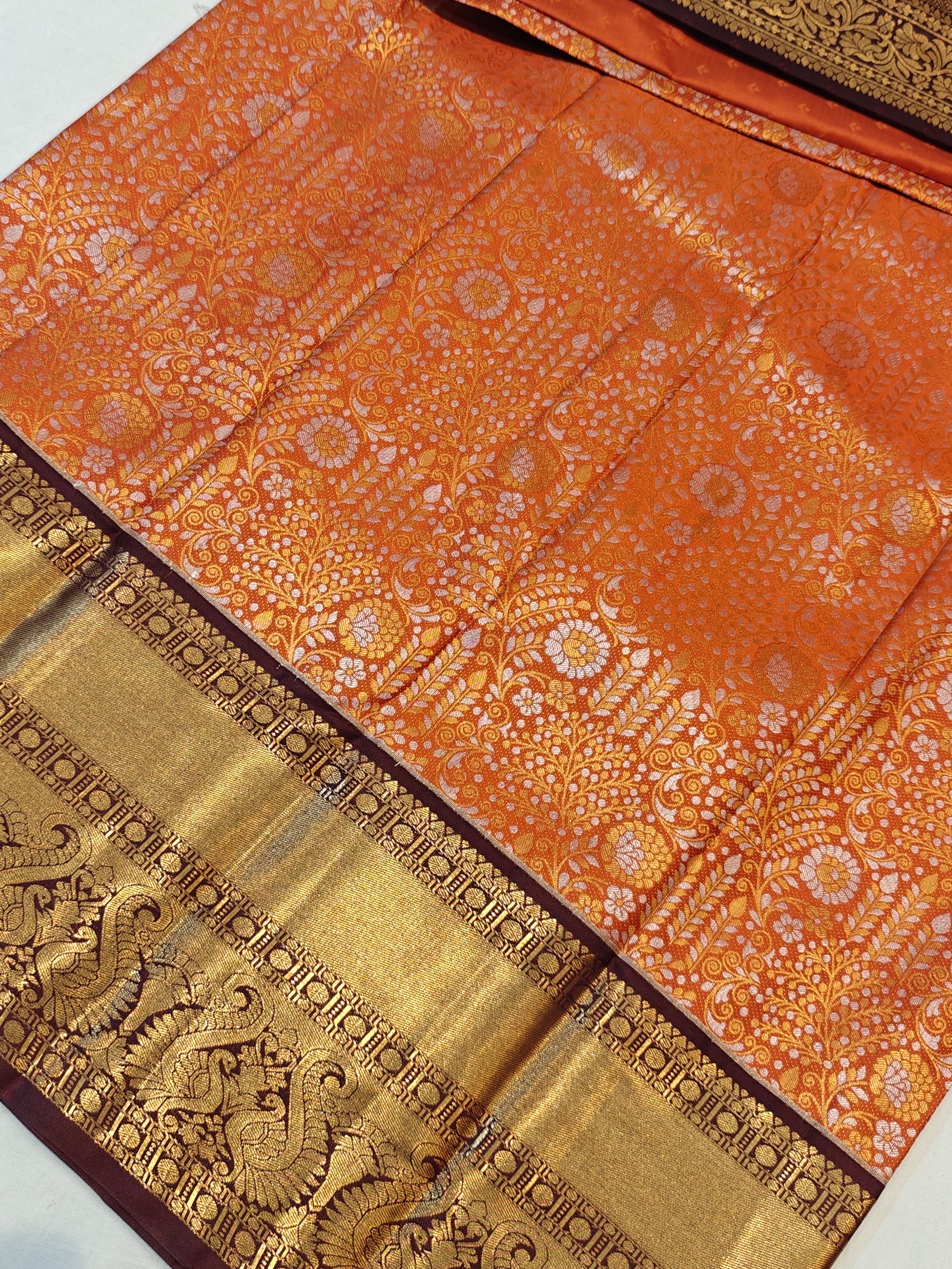 Premium Quality Semi Kanchipattu Saree
