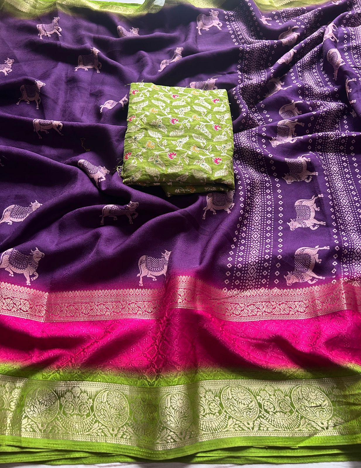 Soft Viscose Georgette saree