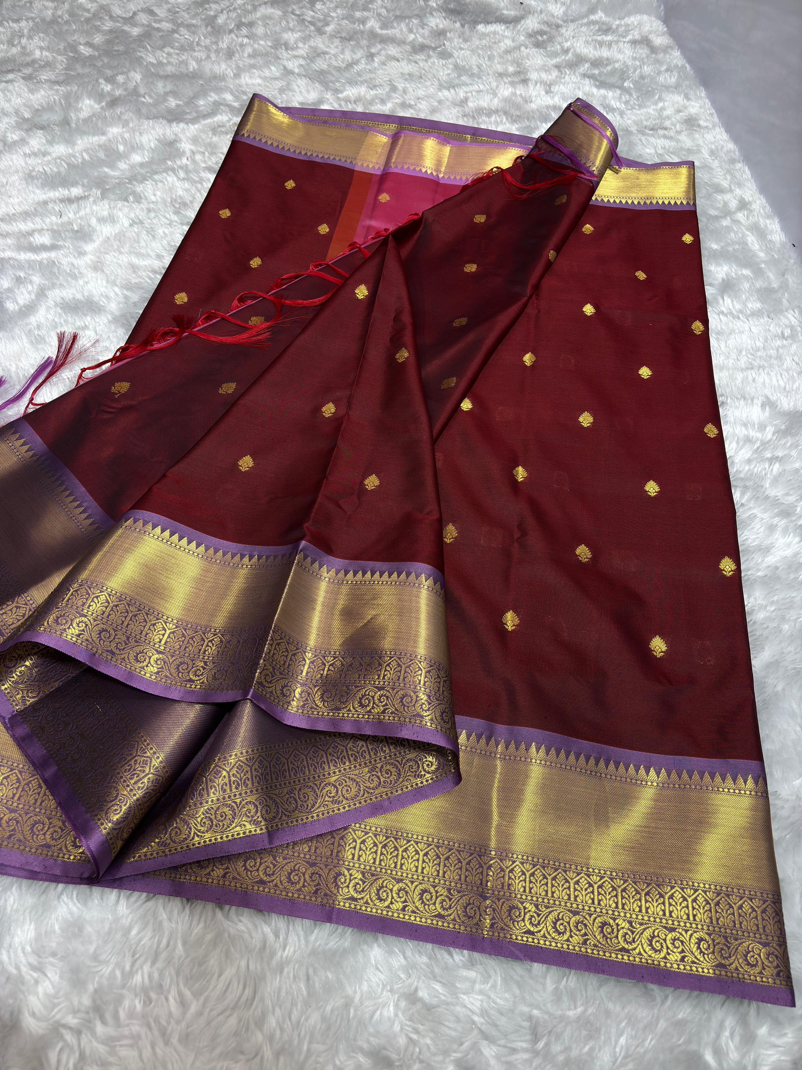 PREMIUM BANARASI SAREE SEMI KATAN SOFT SILK