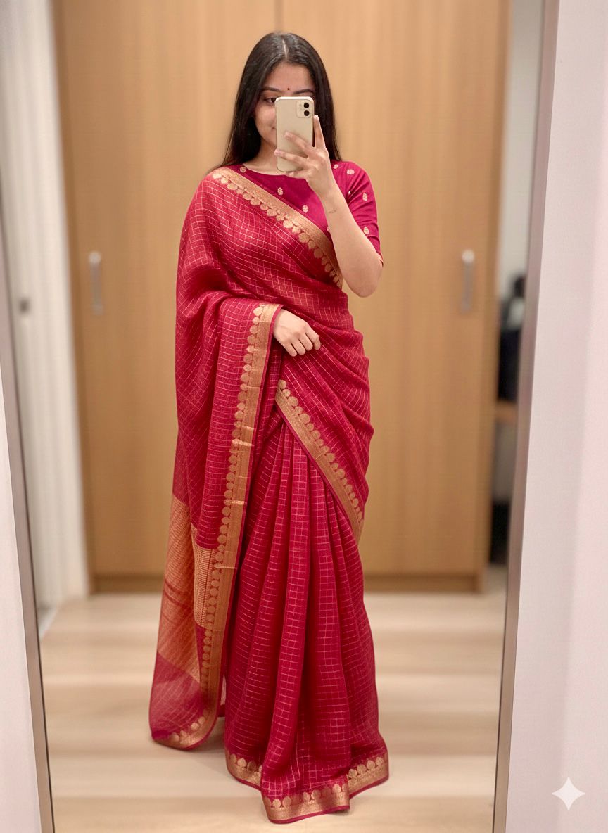 Viscose Georgette Sarees