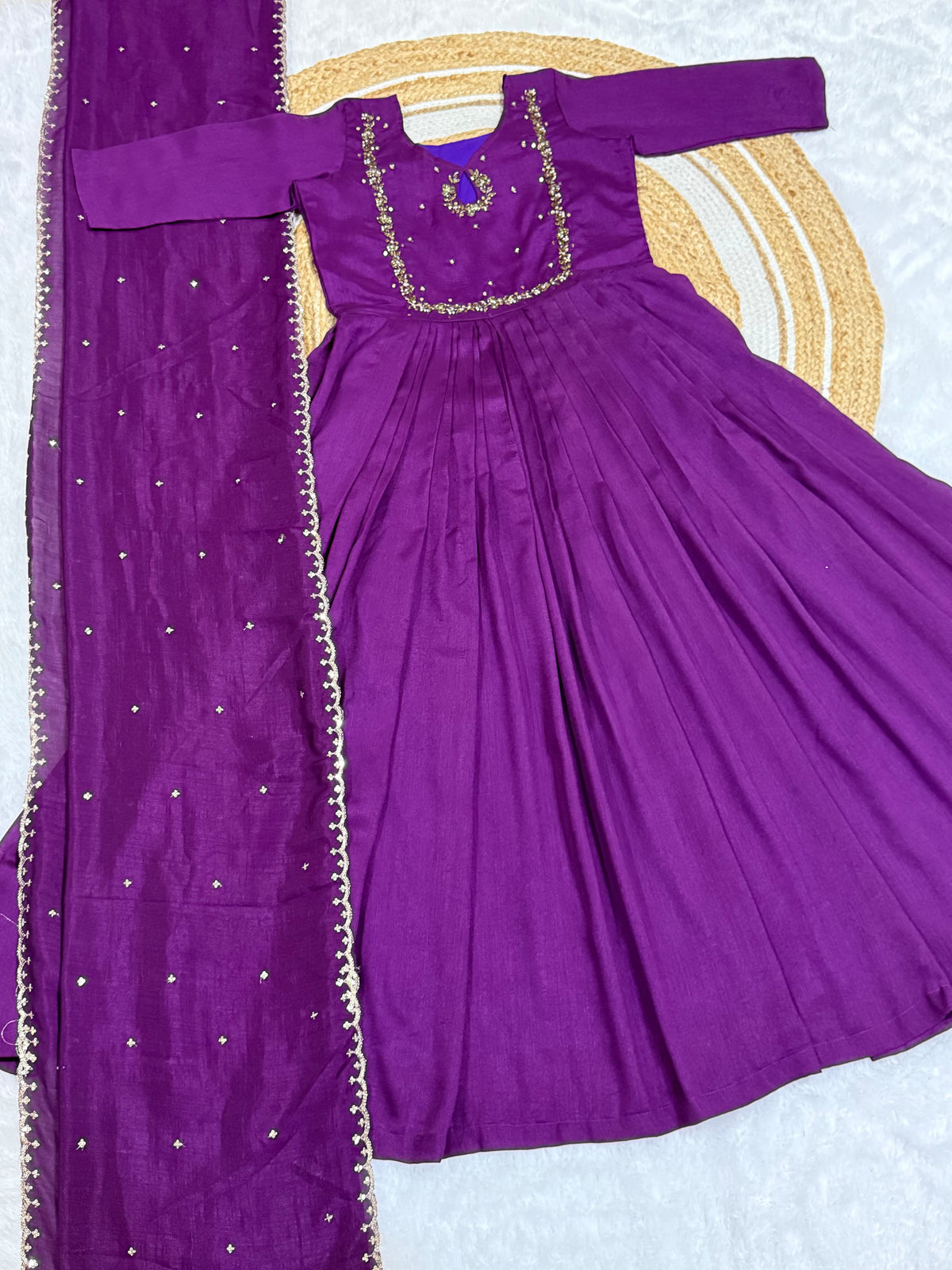 Designer Anarkali with Dupatta