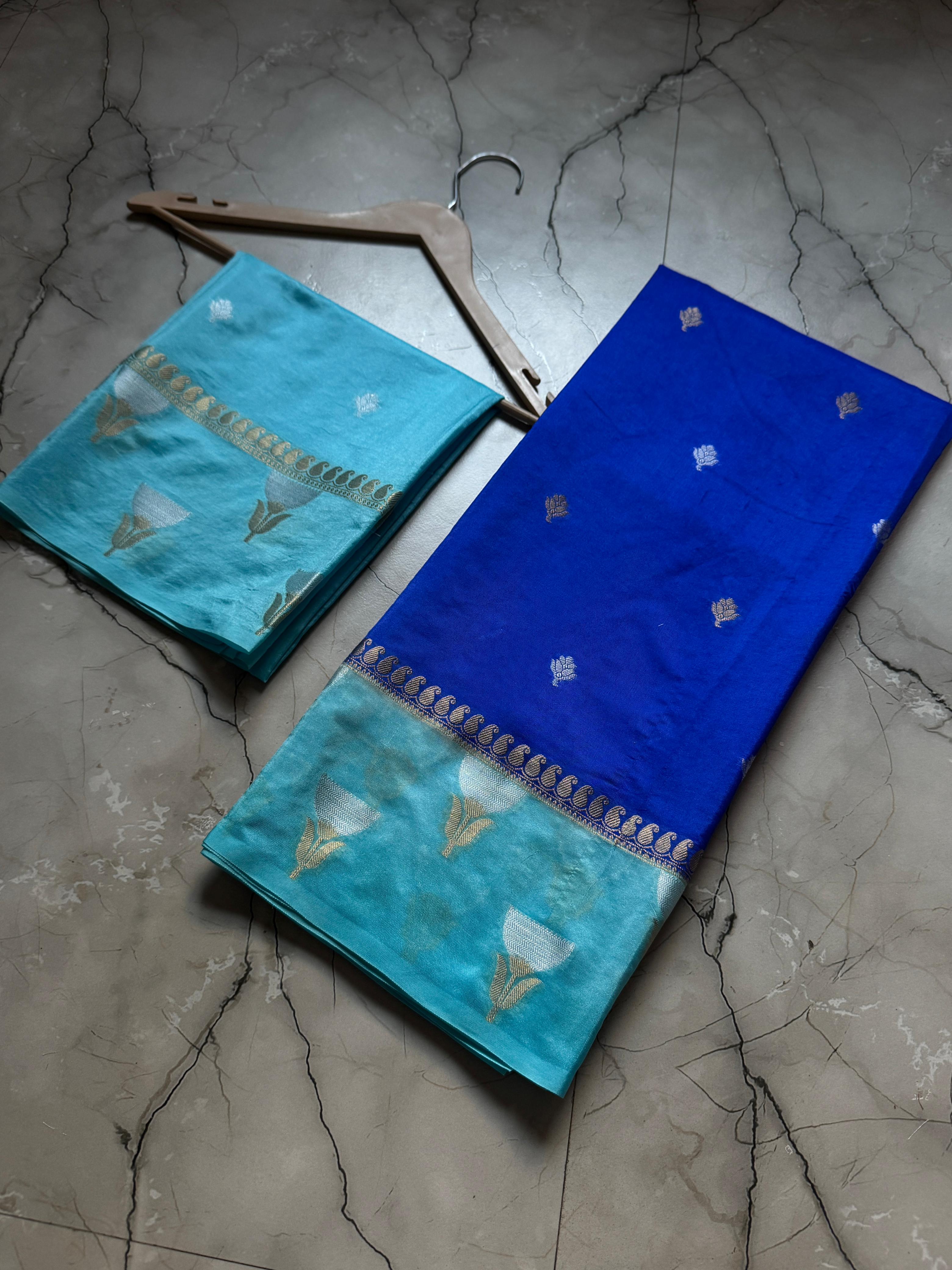 Banarasi Semi Katan Silk Sarees