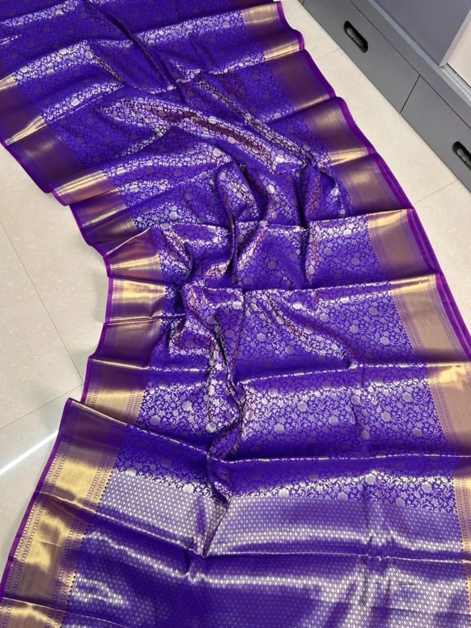 Banarasi Semi Katan Saree
