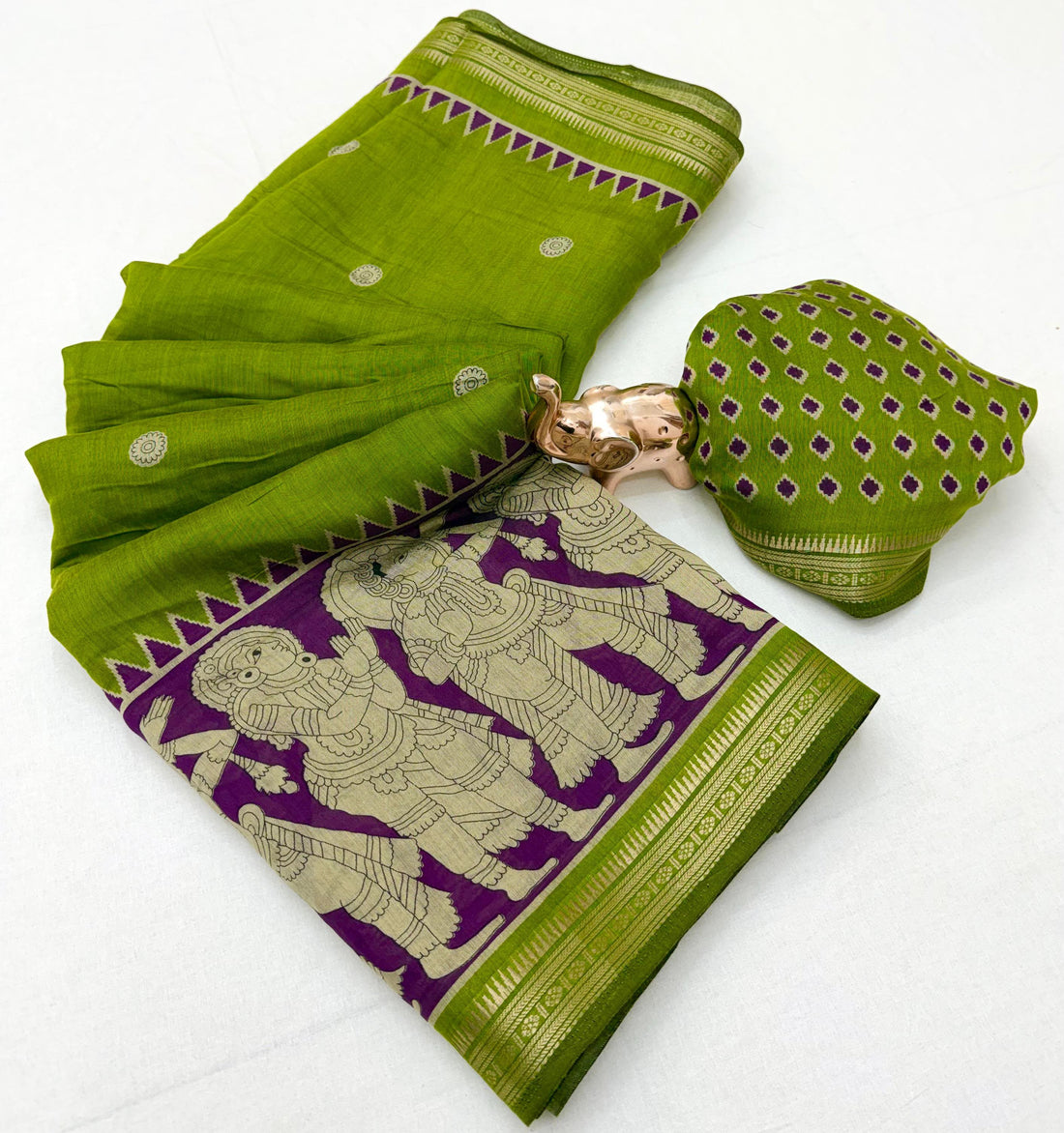 Special Mul Cotton kalamkari Sarees