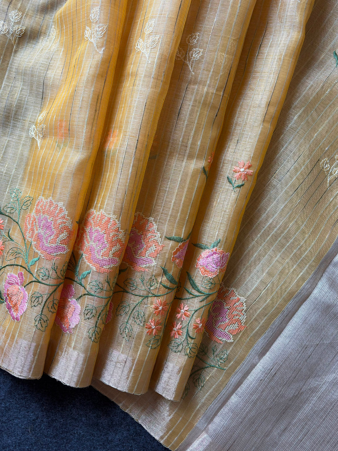 Soft Tusser Silk Sarees