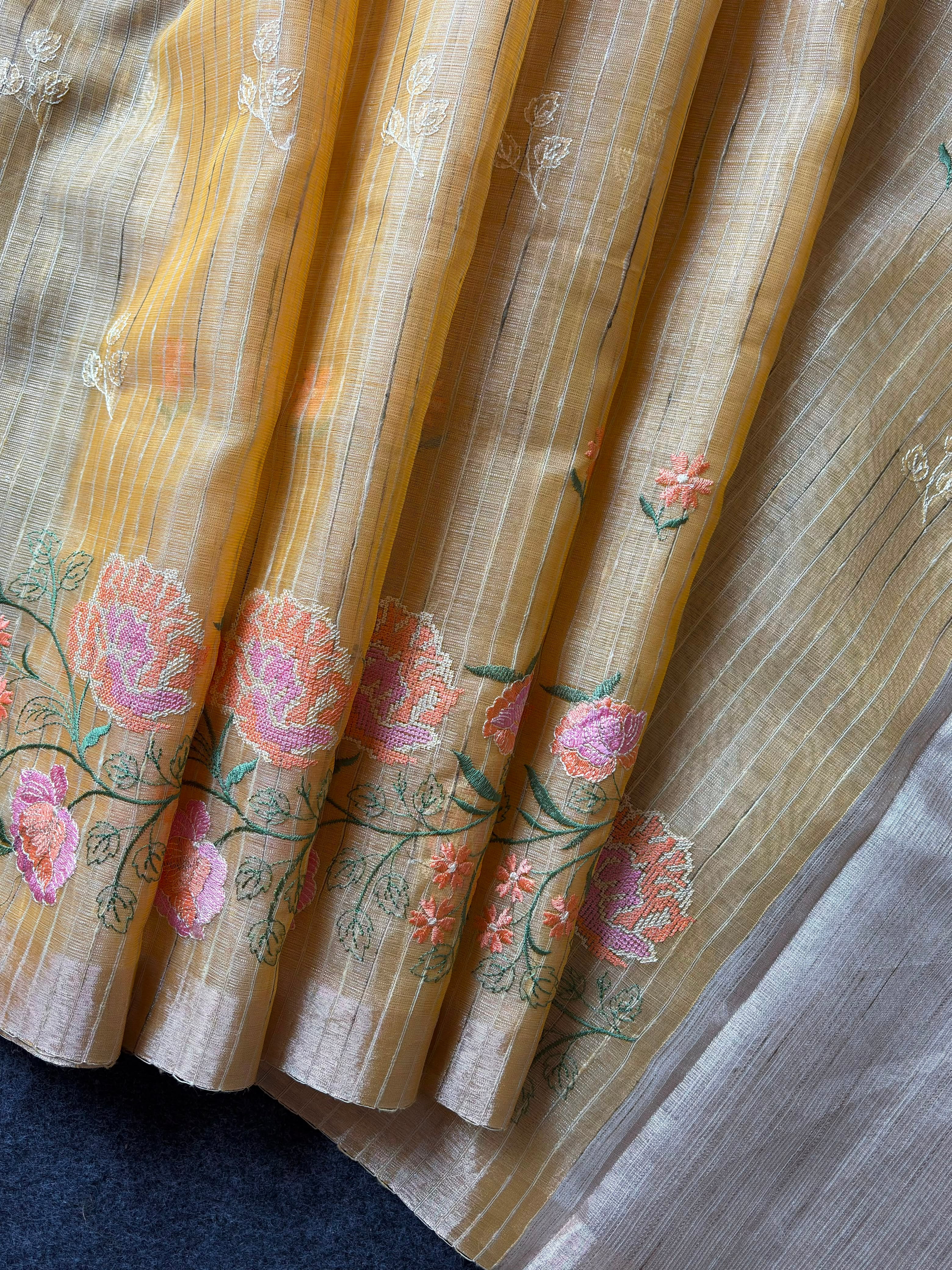 Soft Tusser Silk Sarees