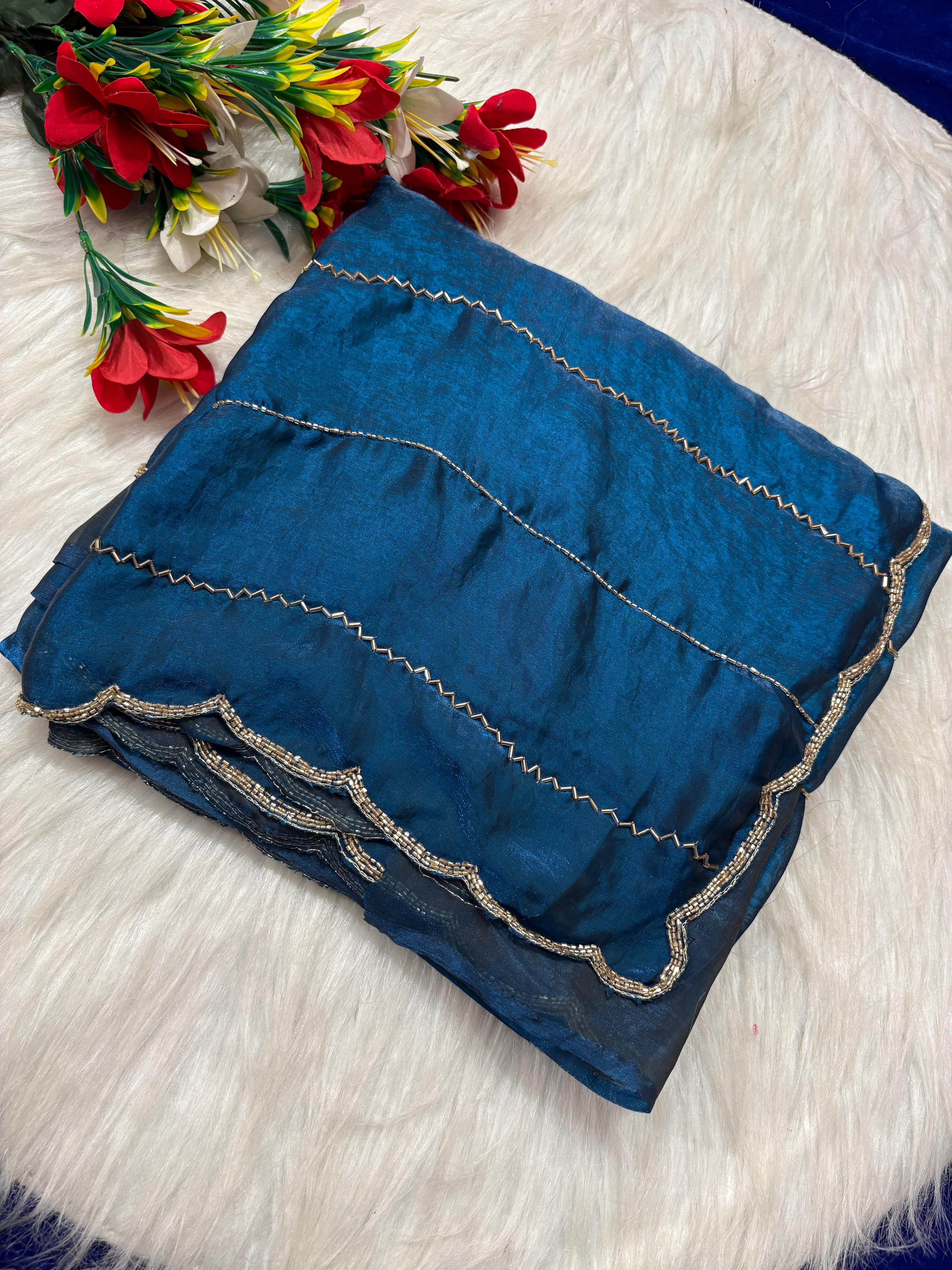 Cocktail designer sarees