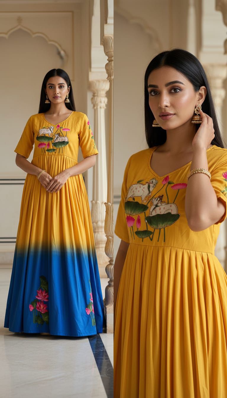 Exclusive Soft Maslin Gowns