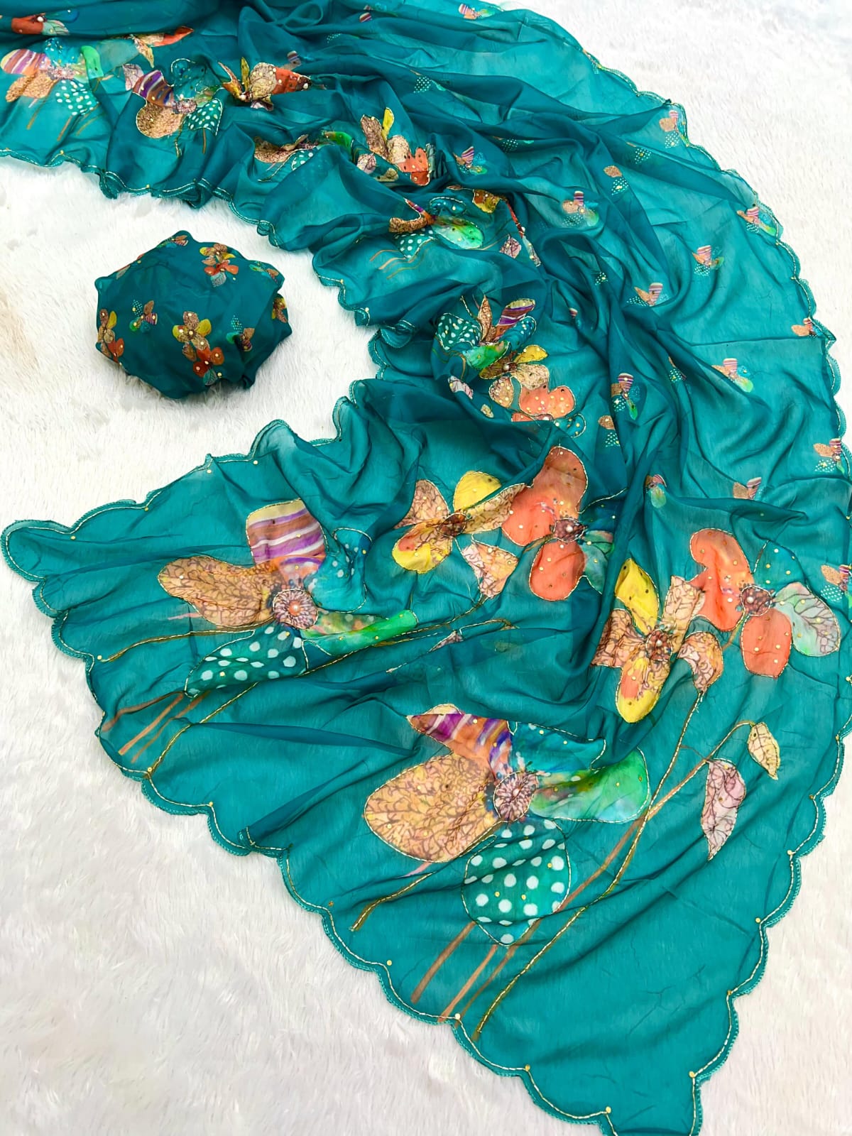Soft Tebby Silk Saree