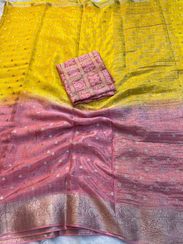 Premium Viscose Creap Sarees with Tassels
